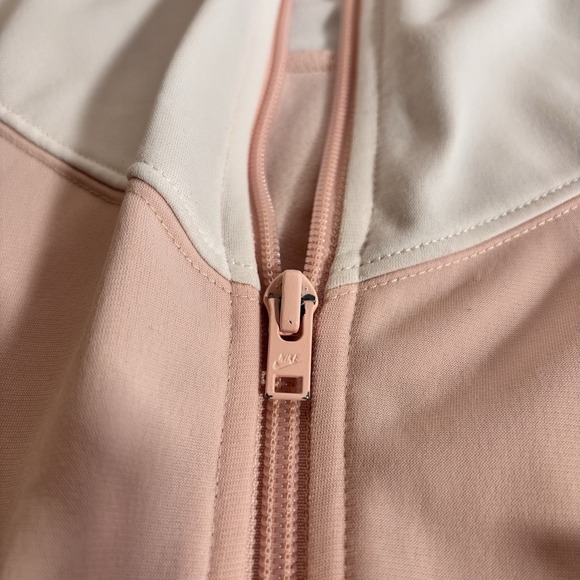 Nike Track Jacket Womens Medium Heritage Pink 90s Retro Pink Athleisure Sporty - Picture 6 of 9